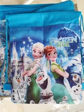 Disney Frozen-globos de princesa Elsa, vajilla de decoración de fiesta de cumpleaños, decoración de baño de bebé, primer cumpleaños