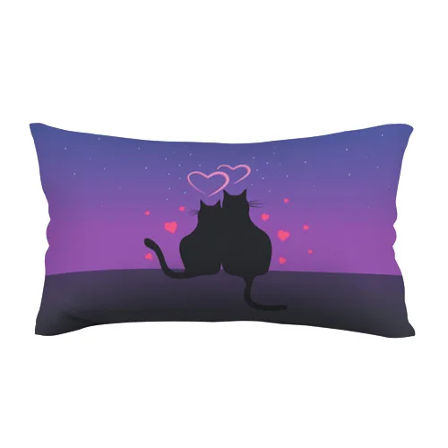 Подушка 3D антистресс Котик и киска для мужчин женщин отдыха путешествий Отличный