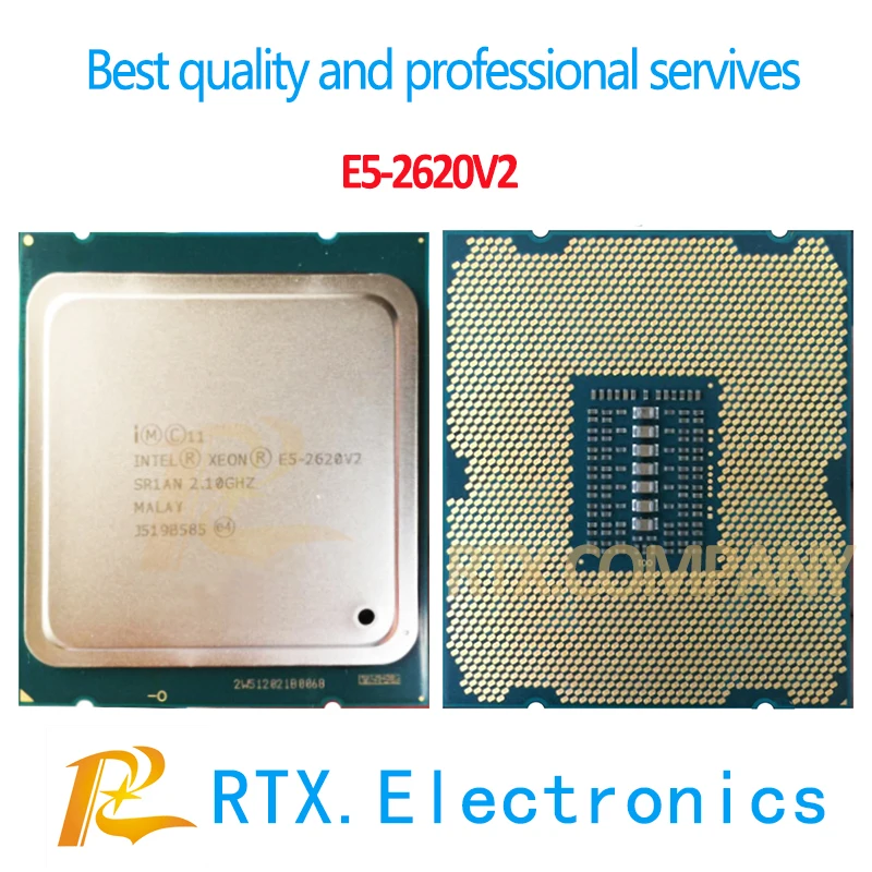 ПК компьютер Intel Xeon E5-2620V2 E5-2630V2 E5-2640V2 E5-2650V2 E5-2660V2 E5-2667V2 Процессор 6-ядерный/8-ядерный процессор сервер