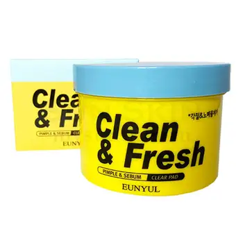 

Отшелушивающие disks for skin renewal eunyul pimple sebum clear pad