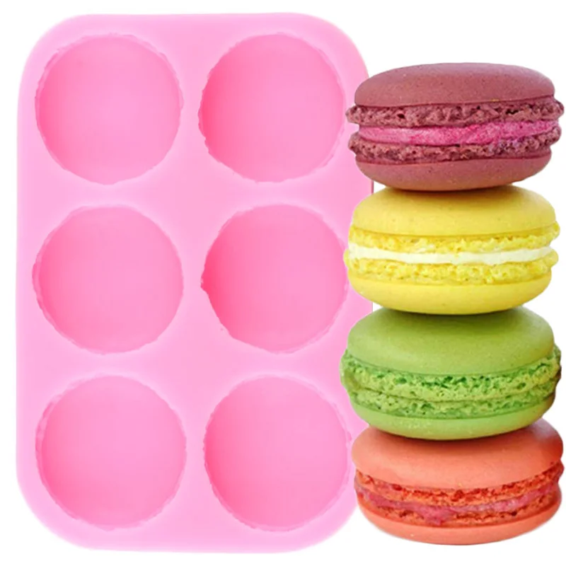 

Macaron Hamburger Silicone Molds Cake Decorating Tools Cake Topper Fondant Mold Chocolate Soap Mould Kitchen Baking Tools