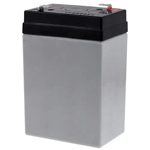 YUASA NP4-6 Battery 6V 4Ah lead AGM rechargeable for medical systems,  security systems and alarms, UPS, SAI, telephony