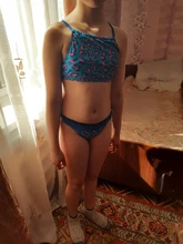 2 ~ 16Y niñas traje de baño Bikini 2021 dos piezas niñas traje de baño set de Bikini de niños adolescente traje de baño para niño girls-ST210