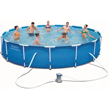 

Bestway pool scaffold, PVC, 427 х84см, 10220л, with filter pump