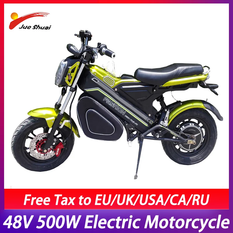 Js Electric Motorcycle 48v 500w 