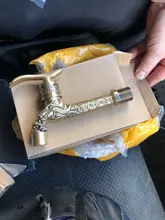 Garden Taps Faucet Tap-Decorative Bibcock Washing-Machine Wall-Mount Carved Brass Outdoor