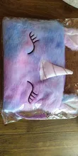 2020 Peluche de unicornio bolso de chica de estilo Preppy bandolera de felpa para teléfono Plaza bolso multicolor mujeres bolso cartera