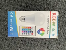 RGB Lamp Lighting Led-Light-Bulb Remote-Control Party-Decor Dimmable-Color 220v Led 110V