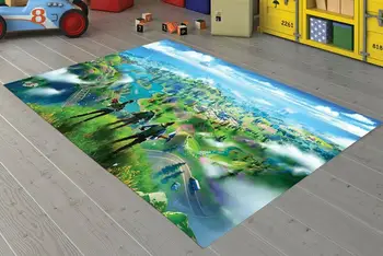 

Fortnite 7 Patterned Carpet ,Non Slip Floor Carpet,Teen's Carpet,Turkish Rug