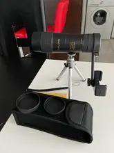 Maifeng-Telescopio monocular compacto, lente con clip retráctil con zoom de 8-40x40, impermeable, prisma Bak4 profesional, HD ED, vidrio con trípode para teléfono