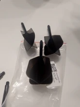 6 uds. De dardos profesionales de plástico, 2Ba, tornillo suave y duradero, 80mm, colas para dardos