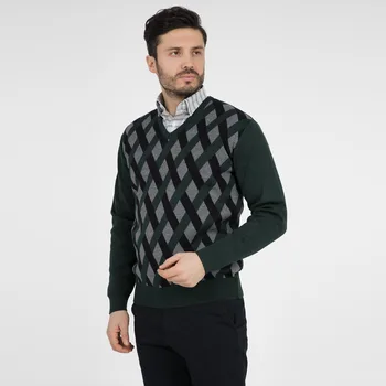 

Buratti V-Neck Sweater MALE SWEATER 447064