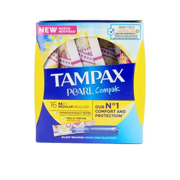 

TAMPAX PEARL COMPAK regular tampon 16 PCs