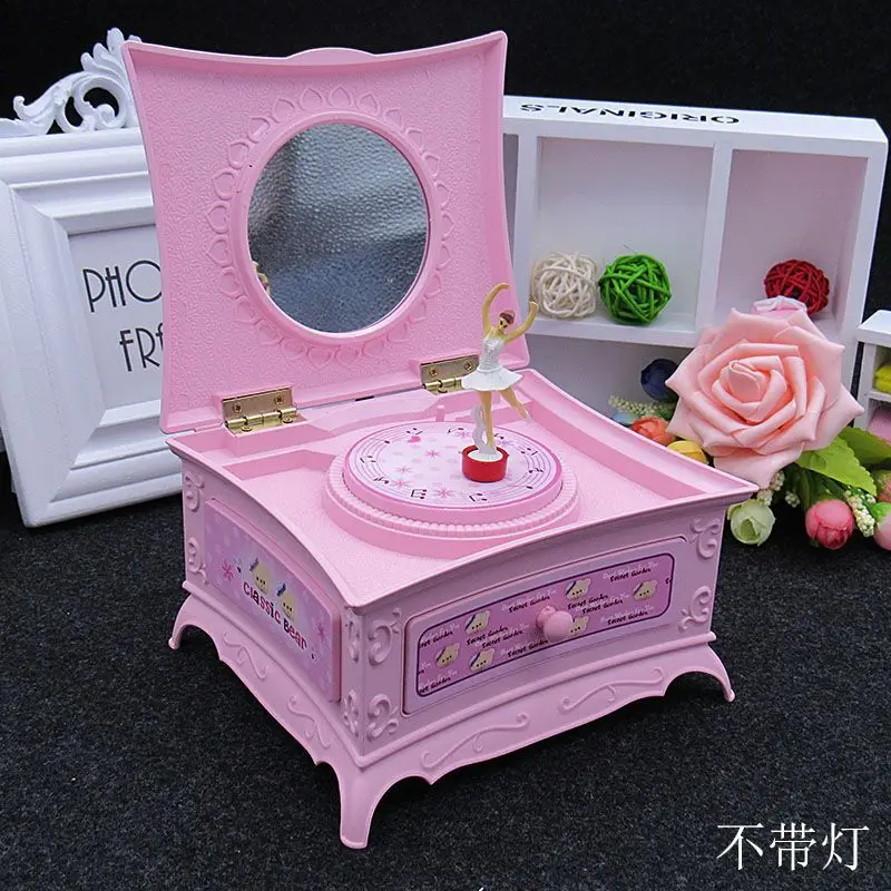 

Music Box Girls Music Boxes Ballet Girls Ornament Queen Music Box Jewel Storage Case Nice Gift for Girlfriend Kids Home Decor