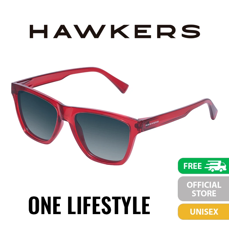 Occhiali da sole HAWKERS Crystal Red Blue Gradient ONE LS per uomo, donna,  unisex. Proteccion UV400. Prodotto ufficiale|Men's Sunglasses| - AliExpress