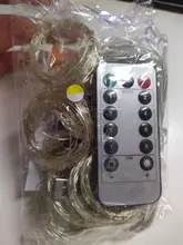 LED Garland Curtains Usb-Power-Fairy-Lights Christmas-Decoration Living-Control Remote