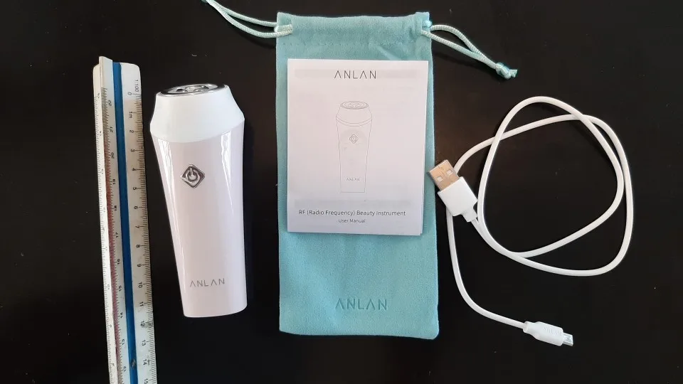 Отзыв о товаре ANLAN rf лифтинг аппарат массажер для лица микротоки для лица рф лифтинг аппарат RF Устройство для красоты RF лифтинг для лица радиочастотная мезотерапия для лица омоложение кожи лифтинг укрепляющее удаление морщин от пользователя R***z