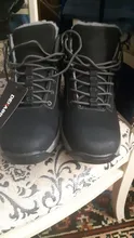Men Boots High-Top Waterproof Winter Genuine-Leather DEKABR Working Warm Ankle Fur-Plus