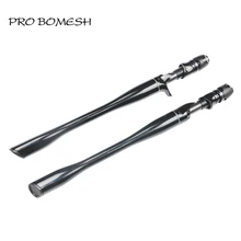 Pro bomesh 1 conjunto atarraxamento abs plástico tubo aperto butt seção rotação haste de molde edifício componente alça reparação diy em branco acessório