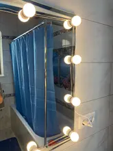 Table-Lamp-Bulb Makeup-Mirror-Light Vanity-Dressing Touch-Dimming Led Hollywood 3-Modes