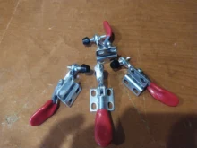 Hand-Clip-Tool Toggle-Clamps-Set Quick-Release Vertical Horizontal 2pcs GH-201A 27KG