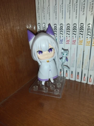 Emilia Re Zero Chibi Figure photo review