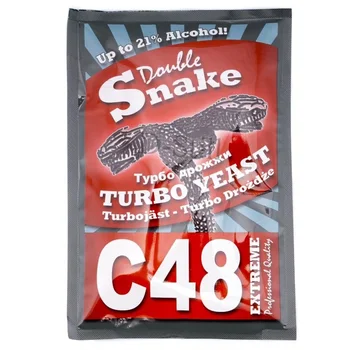 

Turbo Yeast Double Snake C48 130gr for brewing, winemaking