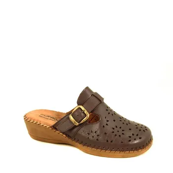

Forelli Women Genuine Leather Coffee Slippers 80625 Made in Turkey Sneaker Slipper Sandal Anatomical Shoes Expert