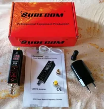 Medidor de potencia y Contador de frecuencia, adaptador USB de CA de 100-240V con Cable de cargador USB, SF-20, 20W