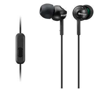 

SONY MDR-EX110AP NEGROS AURICULARES DE BOTÓN DE DISEÑO Y ALTA CALIDAD