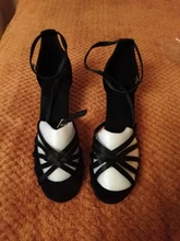 Zapatos de salón de baile latino para mujeres/niñas/señoras, Tango y Salsa, tacón alto, satén, Blanco PU, rojo, profesional, nuevo