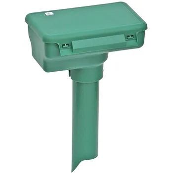 

Ultrasonic repeller mole, snakes and Weitech-WK675 for parcel garden insect pest control is designed in Belgium