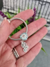 Colgante de corazón O Plata de Ley 925, cadena de Cable Original, abalorio, regalo de joyería, gran oferta