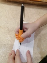 Lápiz para escribir para niños, soporte para bolígrafo de silicona para aprender a practicar, dispositivo para corregir postura, 3 uds.