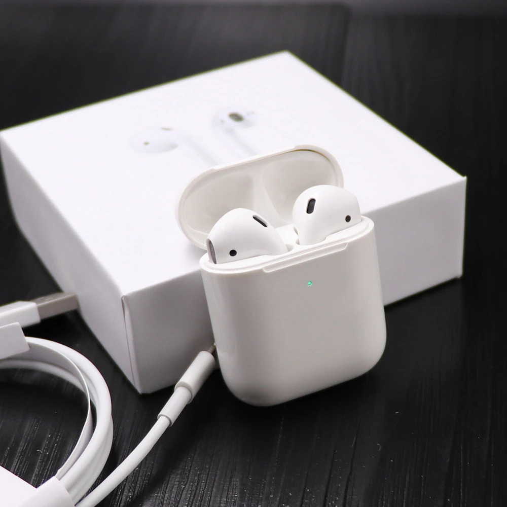 Наушники беспроводные для AirPods 2 копия 1в1 TWS сенсорное управление Iphone Xiaomi Samsung |