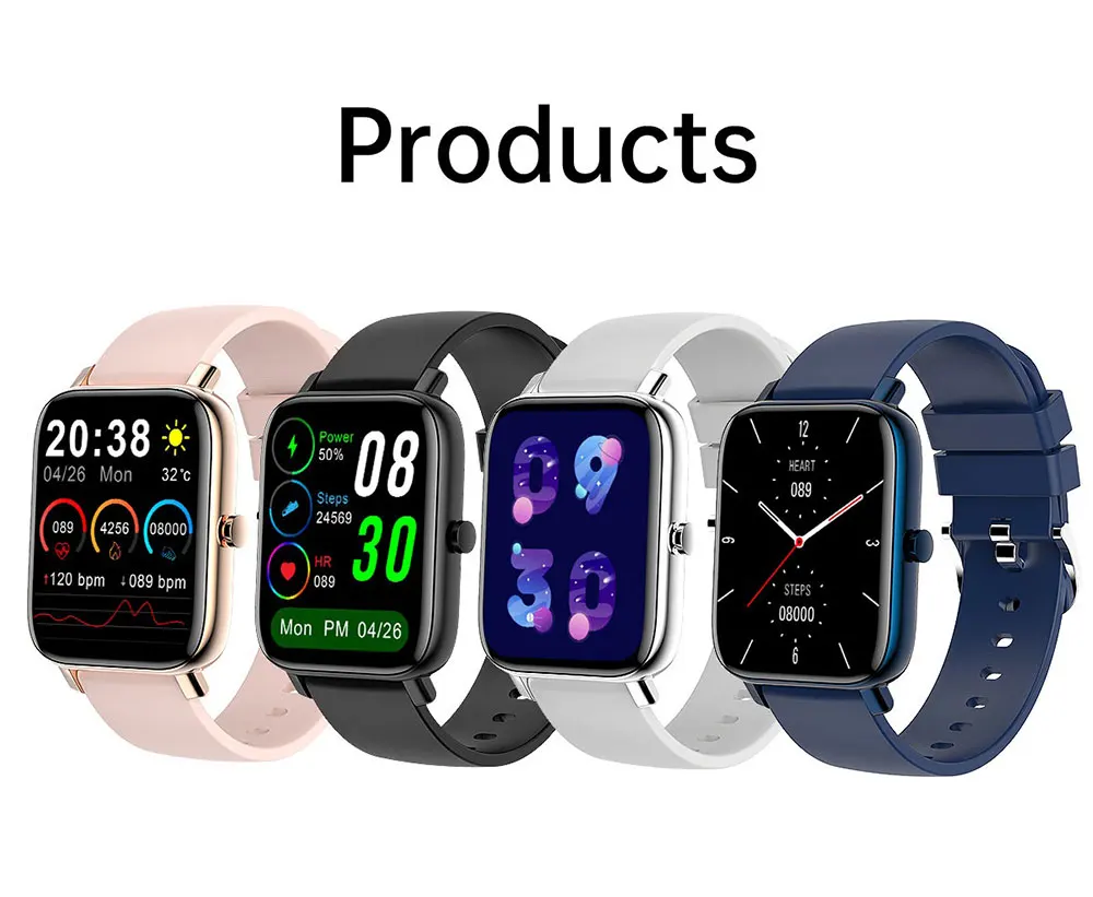 CHYCET Smart Watch Men 2022 Smartwatch Women Heart Rate Sleep Monitor Watches Sports Fitness Tracker Colok For Android IOS PK P8