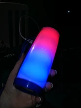 Portable Speaker Bass HIFI Tf-Fm-Radio Powerful High-Boombox Outdoor Wireless Led-Light