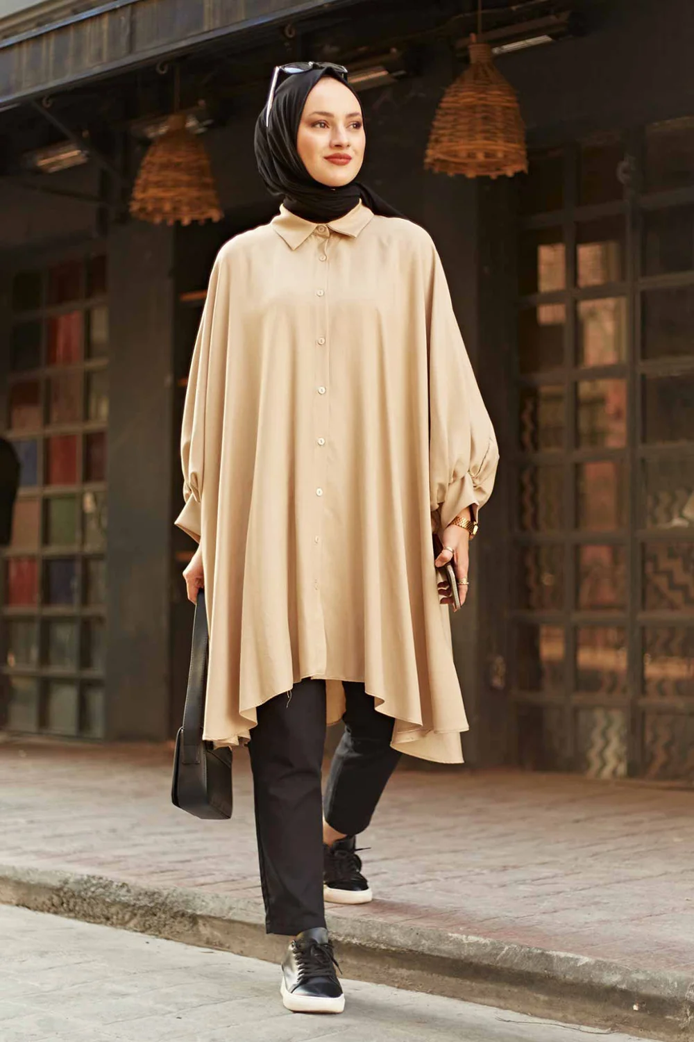 Maxi Robe Muslim Kaftan Abaya Garment 