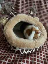 Soft Guinea Pig House Bed Cage for Hamster Mini Animal Mice Rat Nest Bed Hamster House