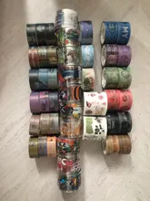 Cinta Washi para diario de la serie Island of Light, pegatinas decorativas para manualidades, álbumes de recortes, artesanías adhesivas, cinta adhesiva