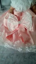 Vestido de bautismo blanco para niñas, ropa de cumpleaños de princesa para recién nacidos, vestido de baile de bautizo de flores para niñas pequeñas, vestidos infantiles para niñas de 12 a 24 meses
