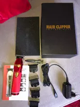 Cortadora de pelo profesional para hombres, máquina cortadora de pelo eléctrica recargable, para Barbero, Can be zero gap
