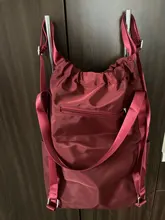 Travel Schoolbag Backpacks Rucksack Drawstring Teenager Multifunction Women Shoulder-Bag