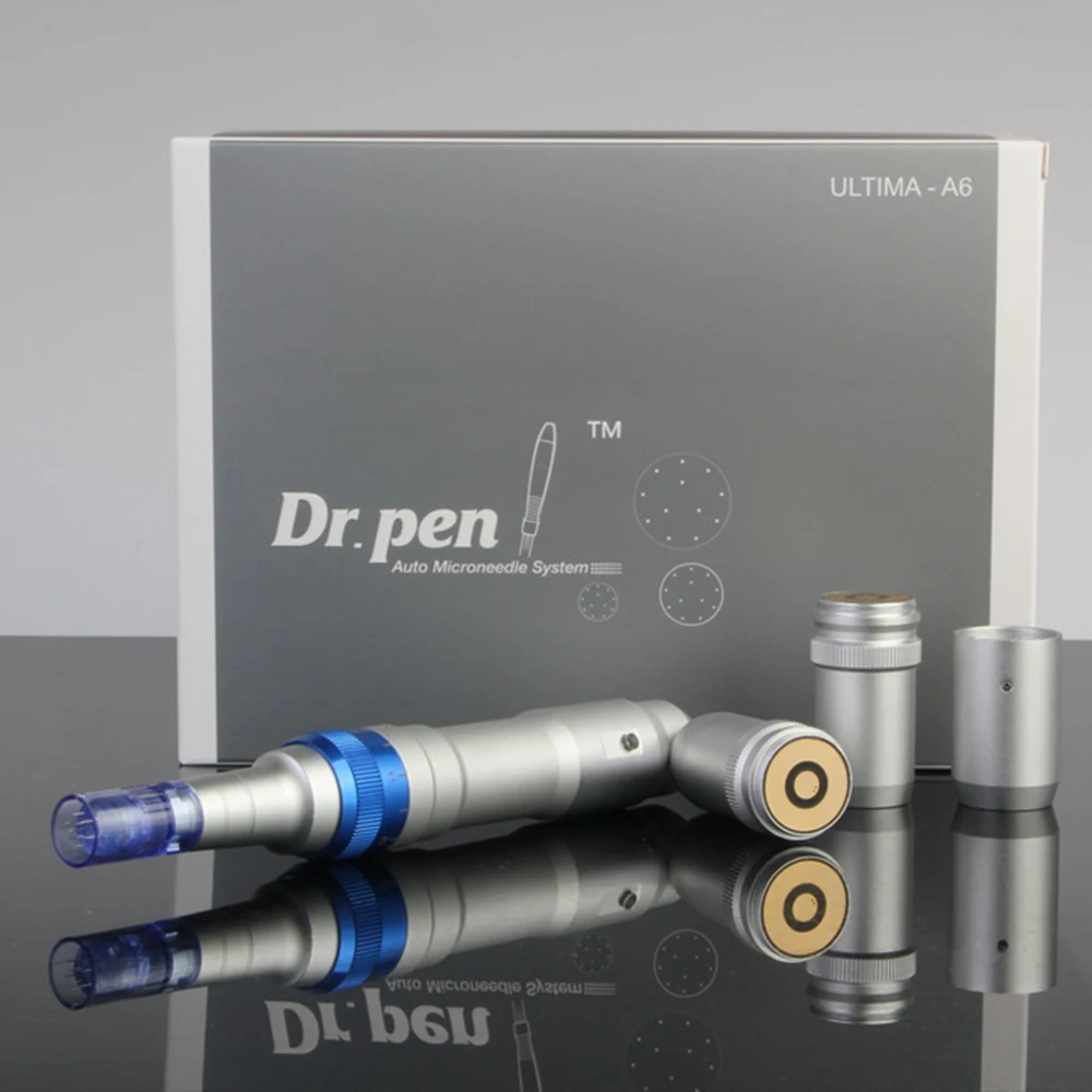 Беспроводной и штекер Dr. Pen Ultima A6 Перманентный микроблейдинг Дерма ручка Профессиональный Электрический Микро прокатки Дерма штамп терапия