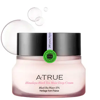

Face cream a-true Himalaya black tea moist deep cream