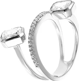 

Jay VI ring with glass and cubic zirconia