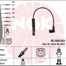 NGK 6022 Провода в/в CHEVROLET AVEO/REZZO/DAEWOO NEXIA 1.4-1.6 DOHC RC-DW1203