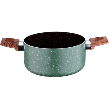 

Single Pan (Pan/low pan) pressed aluminium pan, suitable for all fires, BERGNER collection Greener