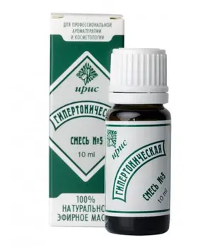 

Blend of essential oils No. “Hypertensive" Iris