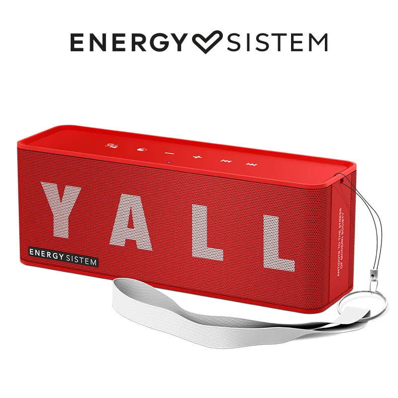 Energy Sistem Music Box 5+ Yall Edition(Altavoz Bluetooth 4.1, 10 W, microSD, FM Radio, Festival Bag, Lanyard, 14H de música)